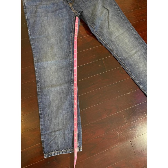 Tommy Hilfiger Straight Leg Jeans Size 32 Blue Denim - Picture 7 of 7